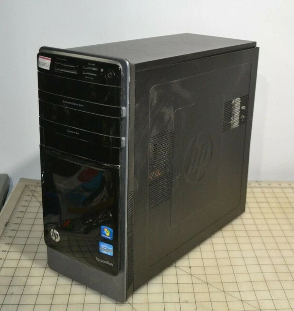 HP DESKTOP PC Computer Barebones Empty Tower Case Only w/a few free