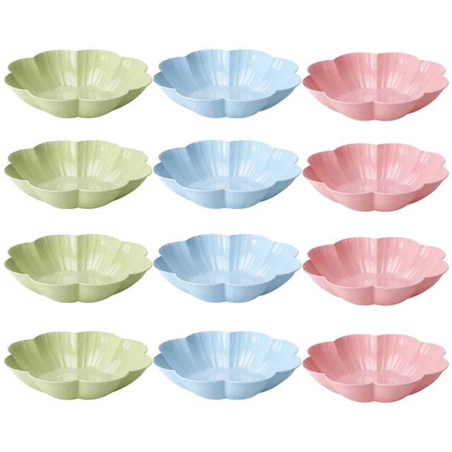 12 pz porta snack fiori di prugna - piatto di frutta secca ciotole di frutta casa