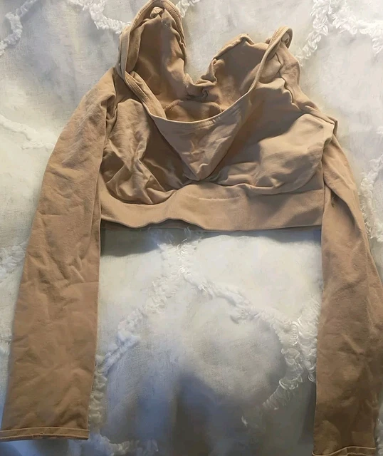 ARM SHAPER W/BRA Rhonda Shear Seamless in Dark Beige Medium Shapewear £