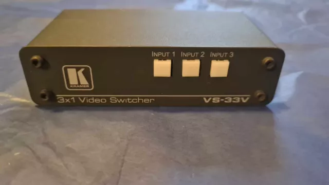 Kramer VS-33V 3x1 Video Switcher