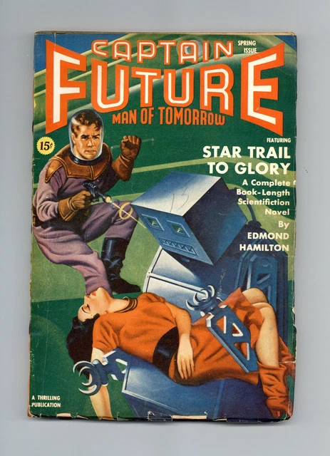 Captain Future Pulp Apr 1941 Vol. 2 #3 VG 4.0