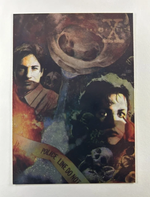 X-Files Topps 1995 Etched Foil Card i4 Firebird Part One: Khobka's Lament