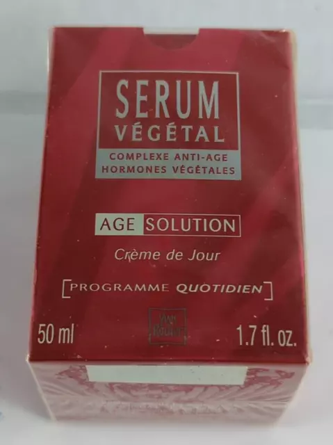 Yves Rocher Serum Vegetal Age Solution Day Cream New Factory Sealed NOS