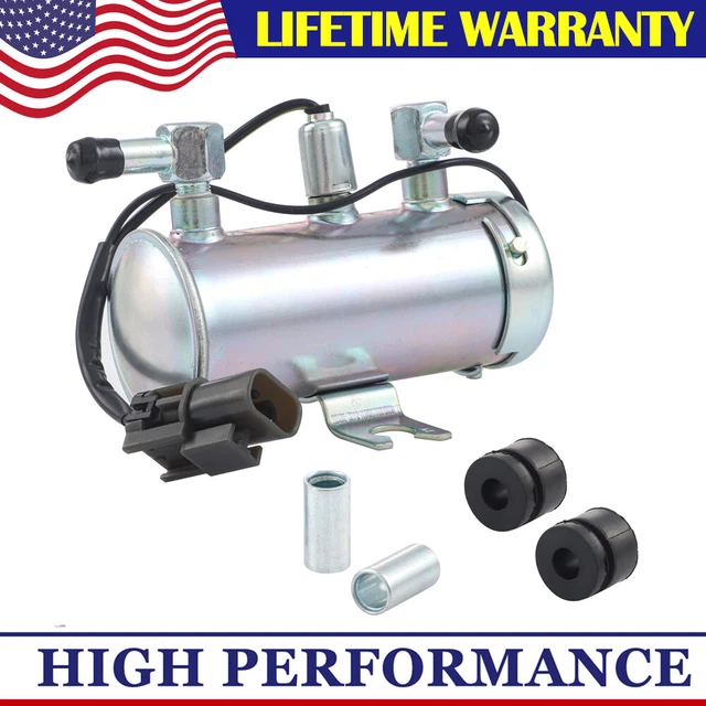 New 24V Electric Universal Petrol Diesel Fuel Pump Facet Silver Style Tractor Us
