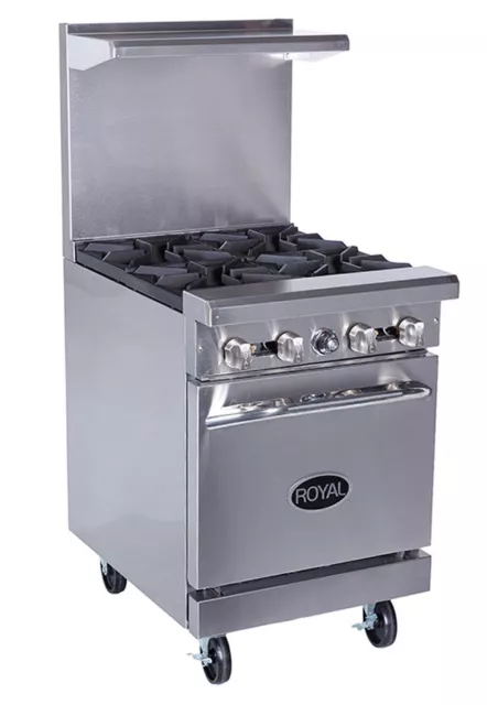 Royal Range of California RR-4 Gas 24" Restaurant Range