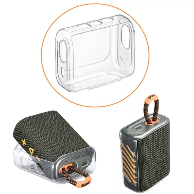 Custodia protettiva TPU alloggiamento per JBL GO 3 portatile mini Bluetooth altoparlante guscio