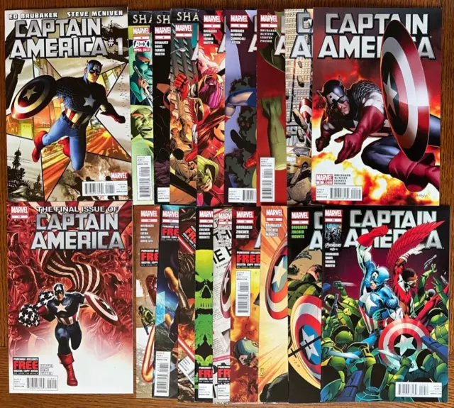 Captain America (Vol. 6 / 2011) #1-19 | Complete Series! Full Run/Lot
