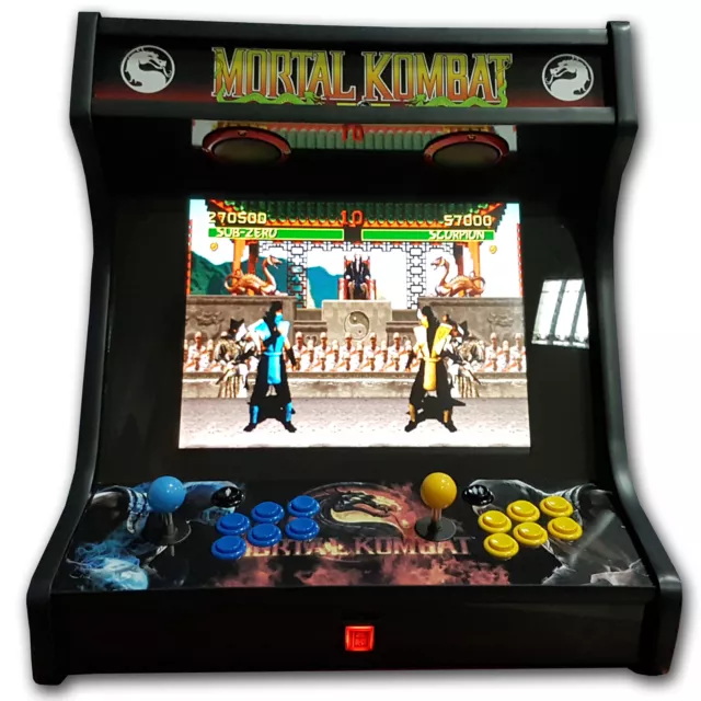 Maquina Recreativa Bartop 19" 4/3 Mortal Kombat Garantia 3