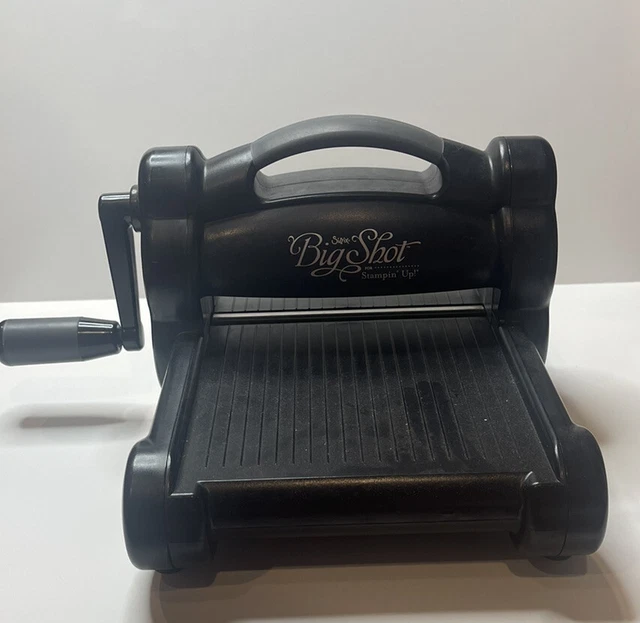 STAMPIN’ UP! SIZZIX Big Shot DieCutting and Embossing Machine Black