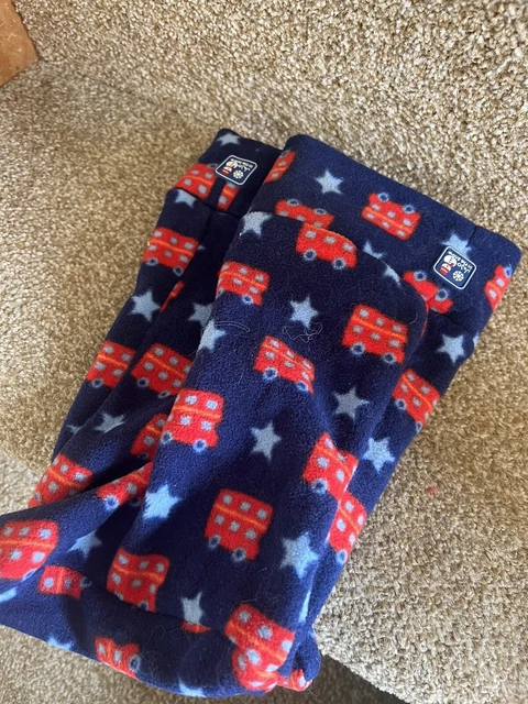 Fodere stivali JoJo Maman Bebe in pile polare Wellie Wellington taglia 9-10