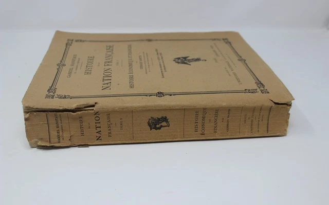 HISTOIRE DE la nation française Tome XI Gabriel Hanotaux EUR 8,91