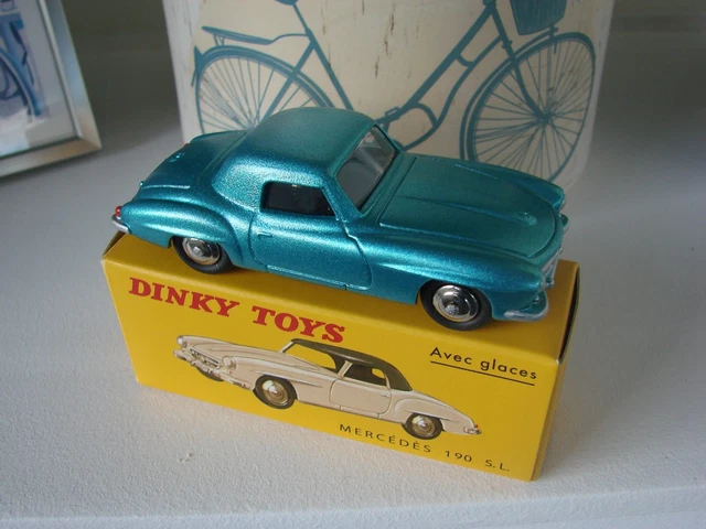 2 cars Dinky Toys Mercedes-Benz 190 SL Méccano made France ref 24h 2 cars Dinky Toys Mercedes-Benz 190 SL Méccano made France ref 24h