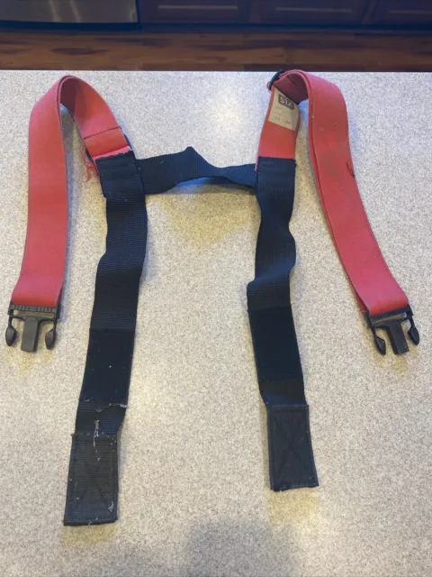 Firefighter Suspenders Red Style Turnout Pants Stx H Style LONG Turnout Pants