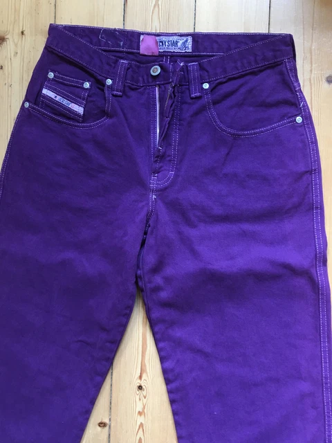 90er Lucky Star Jeans Hose Hip Hop 2Pac Gr.32x32 Vintage 90s