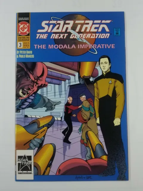 Dc Comics Star Trek Next Generation Modala Imperative #3 1991 (Nm)