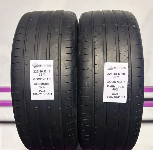 PNEU USAGÉ GOODYEAR EAGLE F1 ASYMMETRIC 6 225/40 R18 92Y Estive