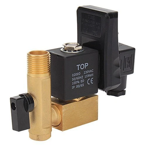 AC 220V Electronic Timed 2 way Air Compressor Gas Tank Automatic Drain Valve