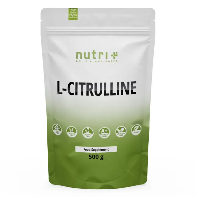 L Citrullin Malat Pulver 500g - hochdosiert + vegan - Nutri + Citrulline Malate