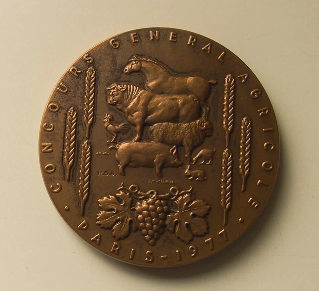 MÉDAILLE CONCOURS AGRICOLE DE PARIS