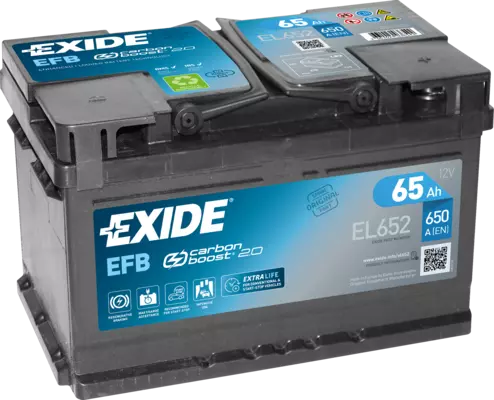 Batteria EXIDE EL652 EFB 65AH 650A START&STOP