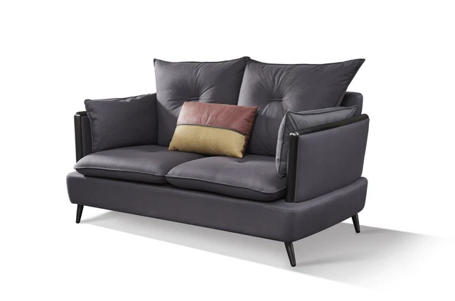 Luxury Sofa 2 Seater Design New Sofas Upholstery Couch Textile Relax Modern Seat