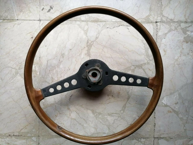 Volant EFFPI 380 Mm Pour Fiat Dino, 124, 128, 850, 1100 - Occasion En état Fonctionnel