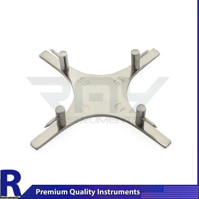 6 Dental Orthodontic Star-Like Bracket Positioning Gauge For Posterior Teeth In | Whizz Forceps & Hemostats - Foto 5