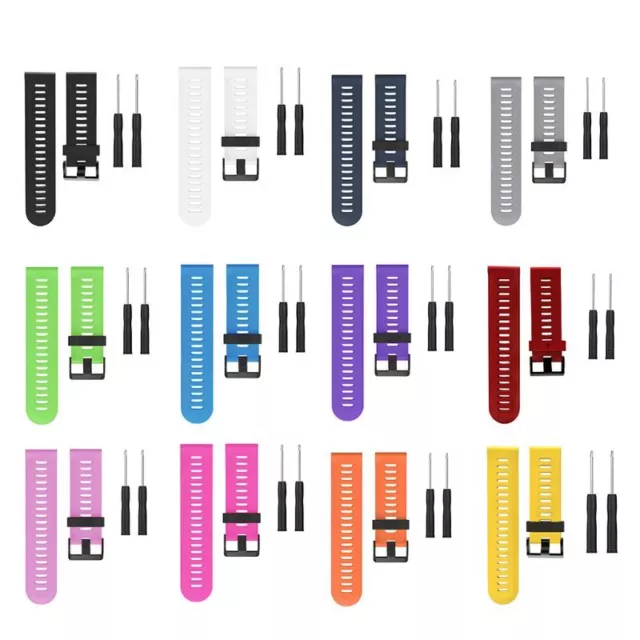 For 3 Watch Silicone Belt Strap Bracelet Sweatproof Fashion Wristband