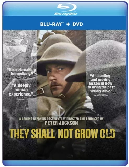 They Shall Not Grow Old (Blu Ray/Dvd) [Blu-ray]