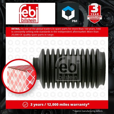 Stivale Rack Sterzo Si Adatta VW Caddy Mk1 1.6 DESTRA 83 a 92 EW Ghetta qui sotto Febi 