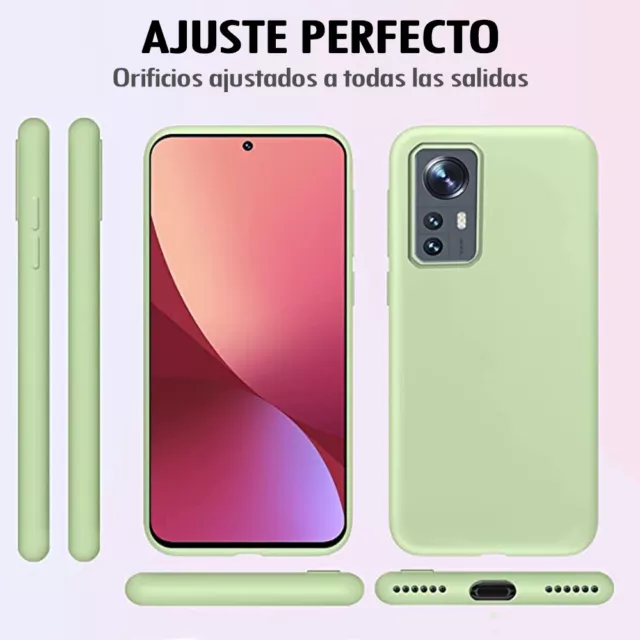 Funda Xiaomi 12 - 12x - 12 Pro Carcasa SILICONA Flexible Ligera Delgada Tpu 3