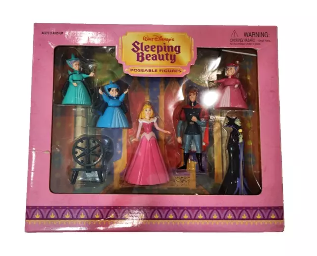Disney Sleeping Beauty Poseable Figures