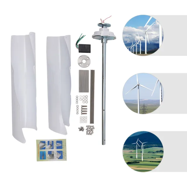 12V 400W Vertical Helix maglev Axis Wind Turbine Generator + PWM Controller UK