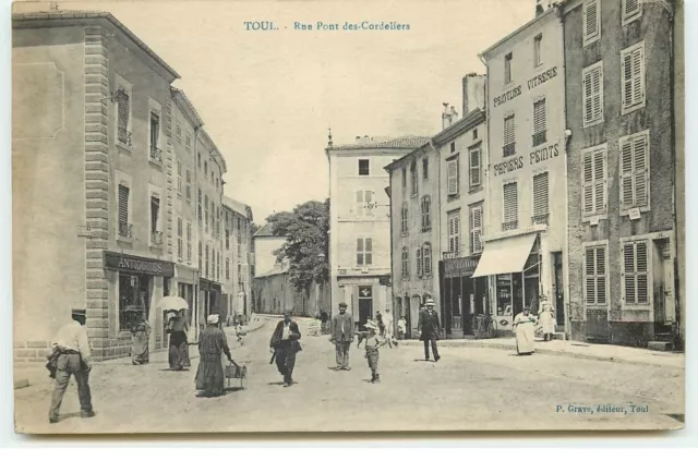 TOUL - Rue Pont des Cordeliers - Magasin peinture vitrerie - 22334