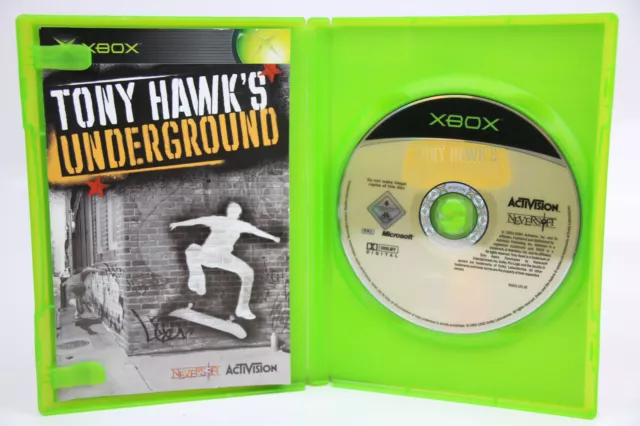 Microsoft Xbox Classic OVP PAL Komplett Tony Hawks Underground