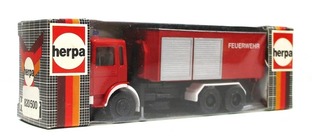 Modèle Réduit 1/87 Herpa – MAN F8 Véhicule De Service Hivernal Communal, Neuf