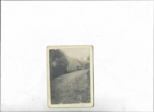 Chaulgnes Le Chazeau Photo Cartonnee