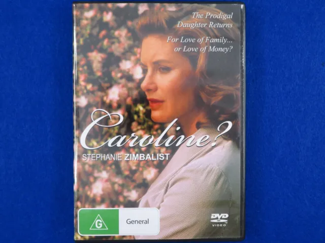 Caroline - Stephanie Zimbalist - DVD - Region 4 - Fast Postage !!