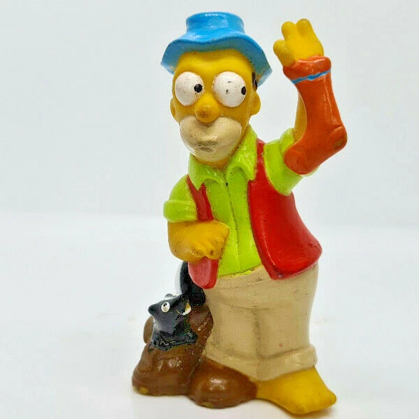 Simpsons Rarest Simpsons Toy VINTAGE THE SIMPSONS HOMER SIMPSON CAMPING TOY - TCFFC Fox studios 1990 ...