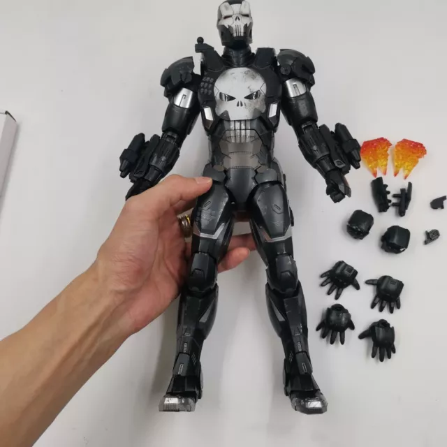 Used HT Body Figure Hot Toys 1/6 VGM33D28 Future Fight The Punisher Accessories