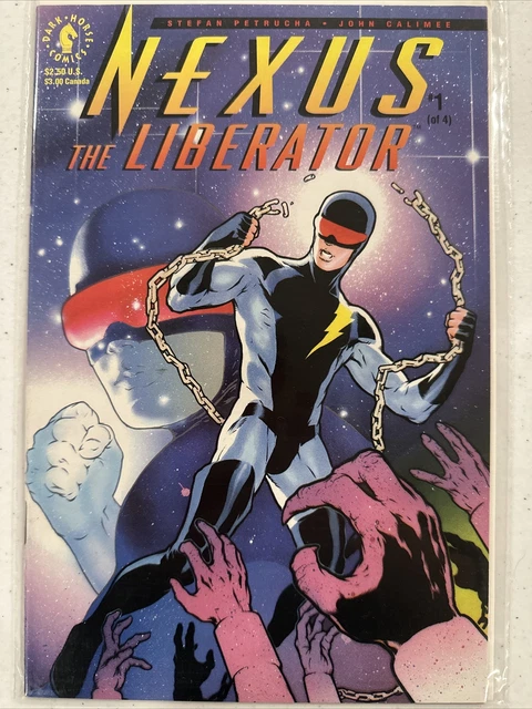 Nexus The Liberator #1  Dark Horse Comics 1992 Vf/Nm