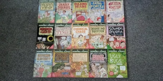 15 x HORRIBLE SCIENCE Book Bundle - Kids / Children's books (Paperback)