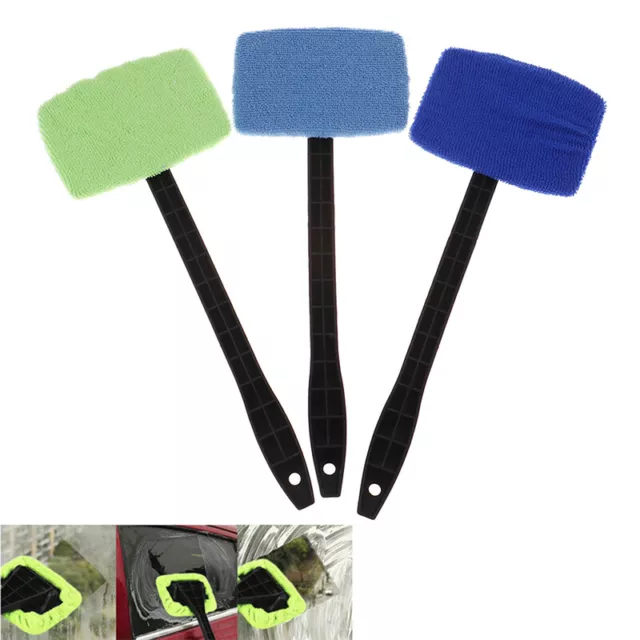 Window Windshield Cleaning Tool Microfiber Car Wiper Cleaner Glass Brush#w#