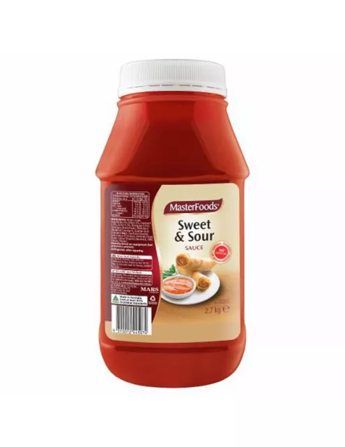 Masterfoods Sweet & Sour Sauce 2.7kg