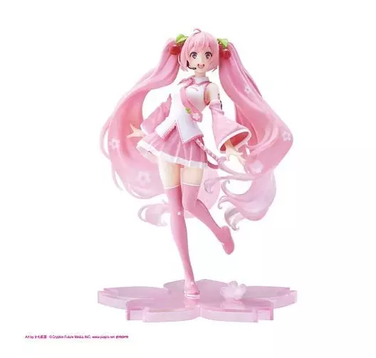 Sakura Miku TAITO Kuji B Prize Figure Cherry Blossom ver TAITO toy Hatsune 20cm