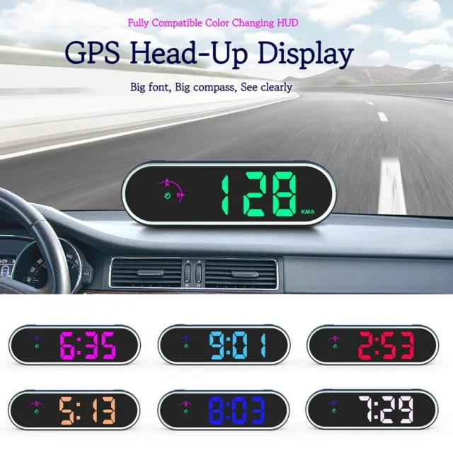 G13 GPS Head Up Display Automotive HUD Universal Tachometer Digital Clock  High-definition Head Up Camera For All Car - AliExpress