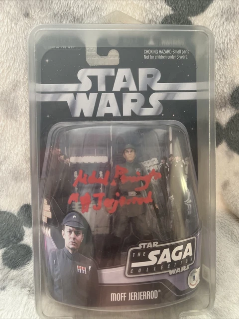 Star Wars Moff Jerjerrod Figure Signed By Michael Pennington BAS