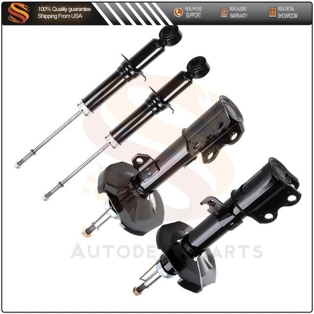 Front Rear 4PCS for 2003-08 04 05 06 07 Toyota Corolla 1.8L Shocks Struts