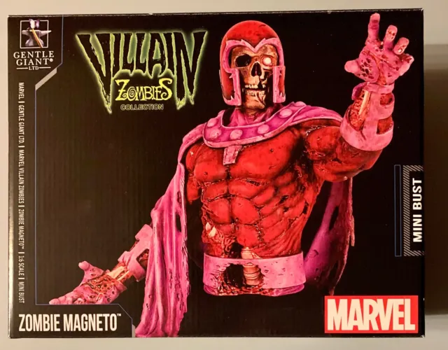 Gentle Giant Marvel Zombies Magneto Bust Statue