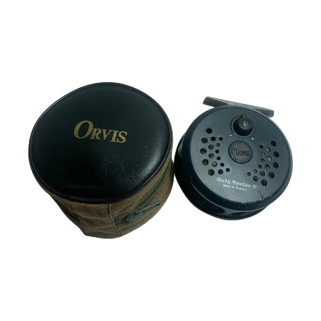 ORVIS ROCKY MOUNTAIN Fly Reel with scratches PicClick CA